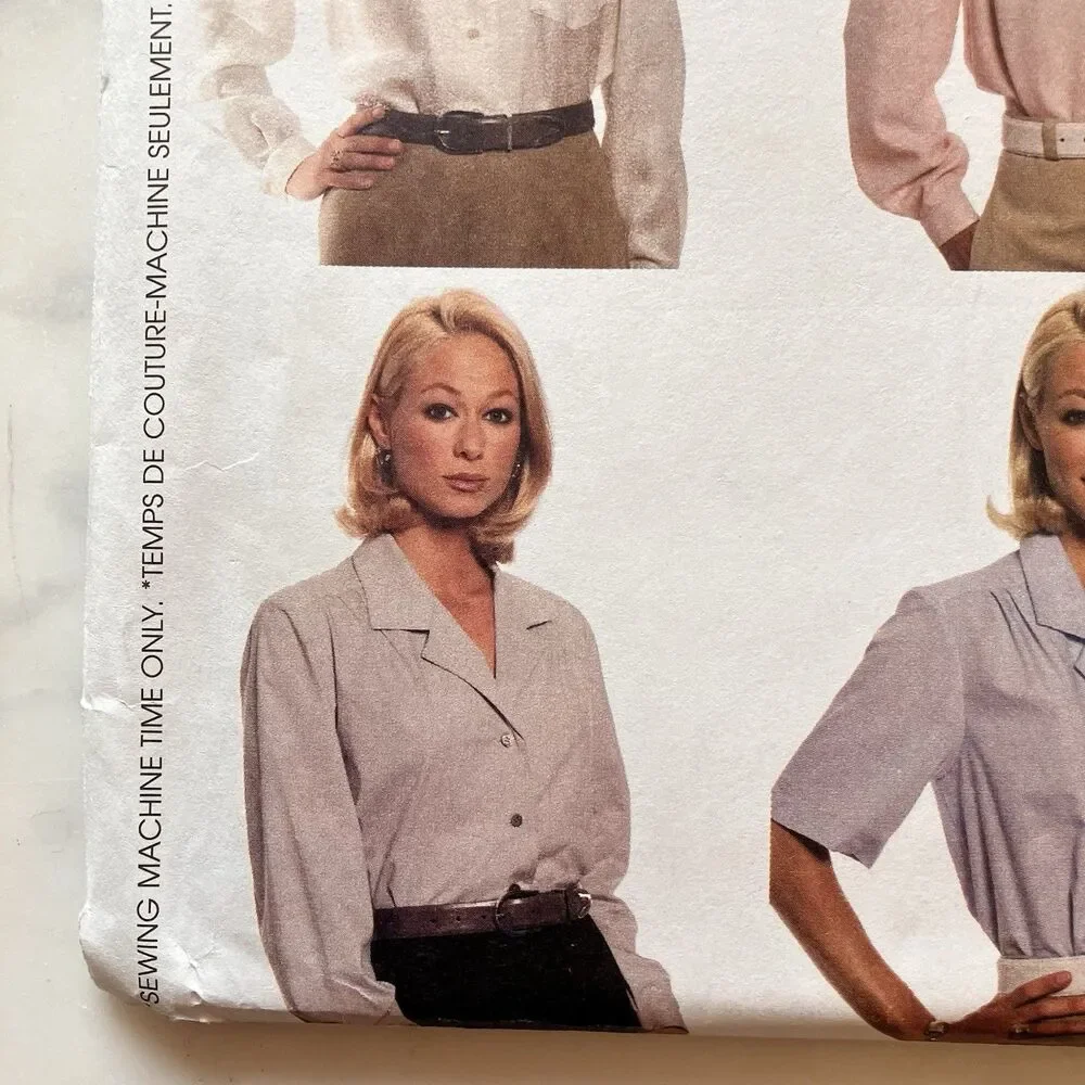 McCall's Pattern 2538 Three Hour Shirt Palmer/Pletsch Misses' Sz 16-18  Uncut FS
